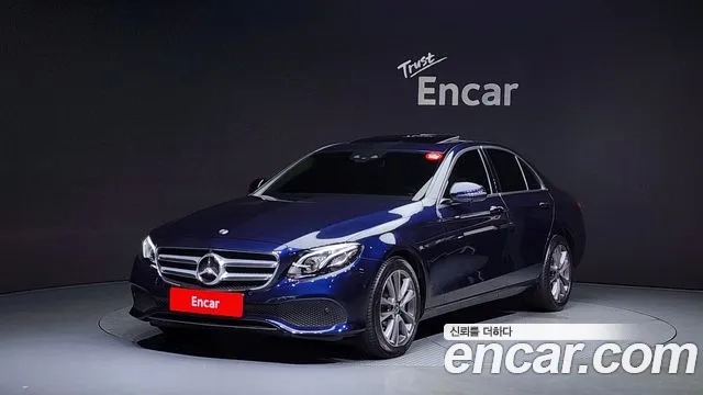 Mercedes-Benz E-Class W213 2019 Синий из Кореи