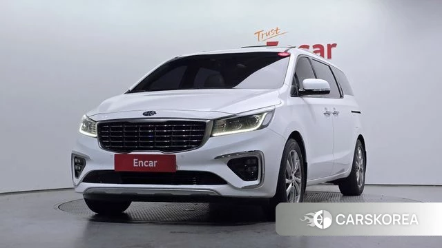Kia The New Carnival 2019 Белый из Кореи