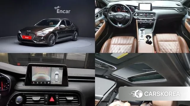 Genesis G70 2018 Коричневый из Кореи