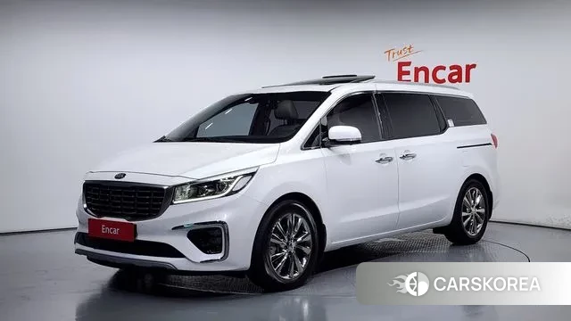 Kia The New Carnival 2020 Белый из Кореи