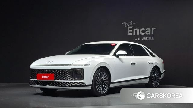 Hyundai Grandeur Hybrid (GN7) 2024 Белый из Кореи