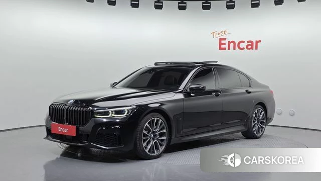 BMW 7 Series (G11) 2020 Черный из Кореи