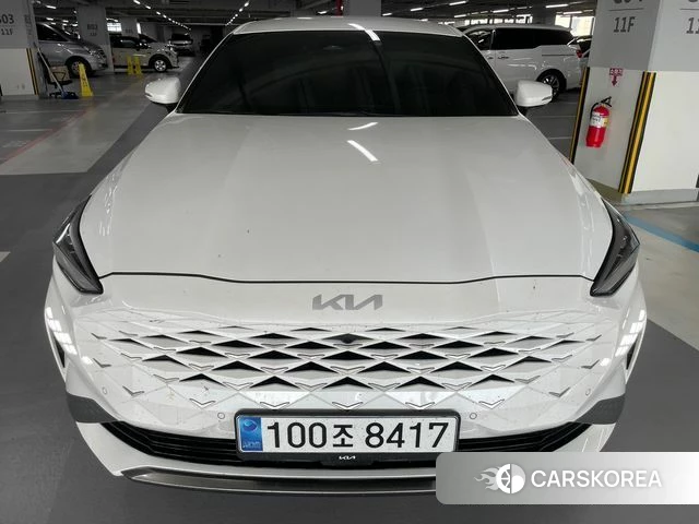 Kia K8 Hybrid 2024 Белый из Кореи