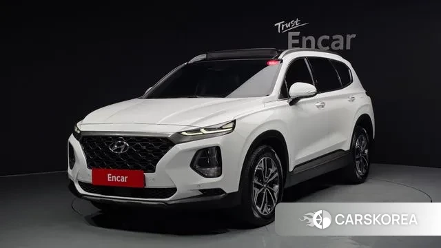 Hyundai Santa Fe TM 2018 Белый из Кореи