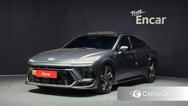 Hyundai Sonata D Edge (DN8) 2024 Черный из Кореи