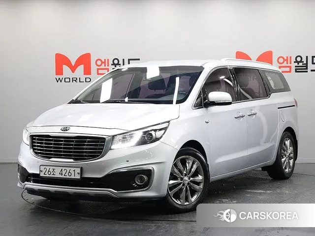 Kia All New Carnival 2018 Серебряный из Кореи