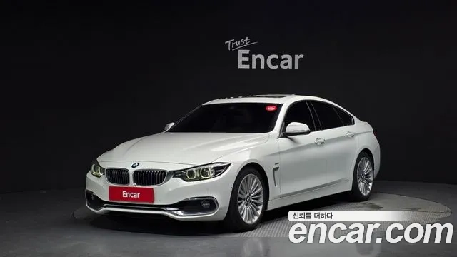 BMW 4 Series (F32) 2018 Белый из Кореи