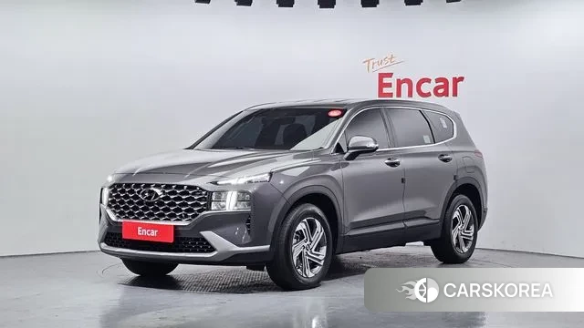 Hyundai The New Santa Fe 2022 Серый из Кореи