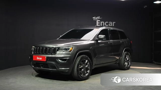 Jeep Grand Cherokee 2021 Серый из Кореи