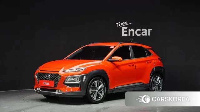 Hyundai Kona 2018 Оранжевый из Кореи