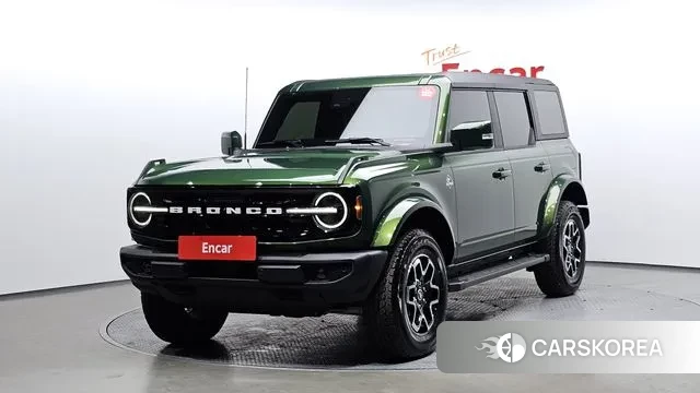 Ford Bronco 6th Generation 2024 Зеленый из Кореи