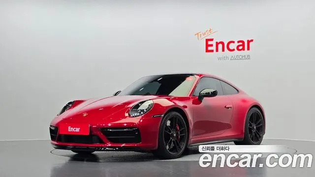 Porsche 911(992) 2023 Красный из Кореи