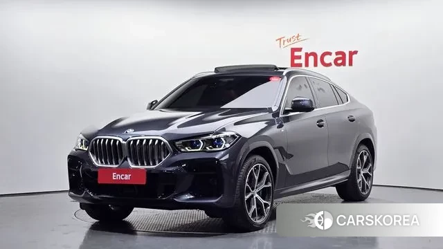 BMW X6 (G06) 2022 Серый из Кореи