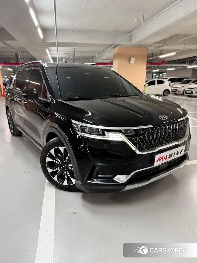 Kia Carnival 4th generation 2021 Черный из Кореи