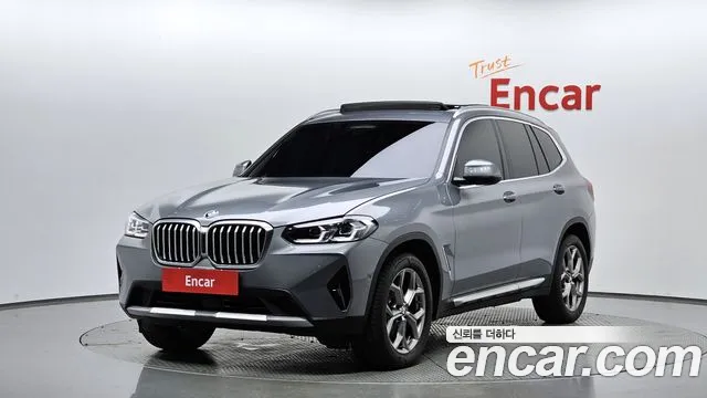 BMW X3 (G01) 2022 Серый из Кореи