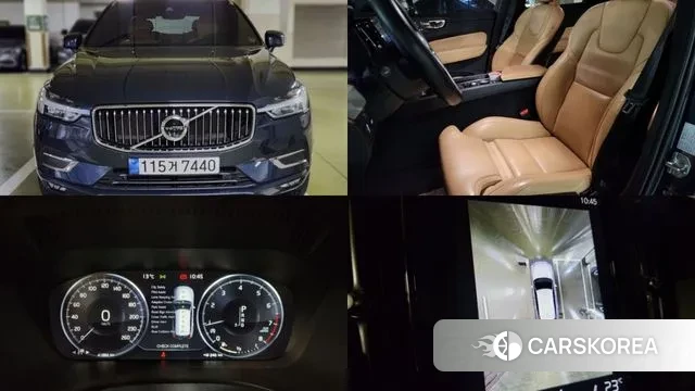 Volvo XC60 second Generation 2020 Синий из Кореи