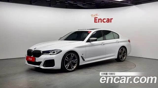 BMW 5 Series (G30) 2022 Белый из Кореи