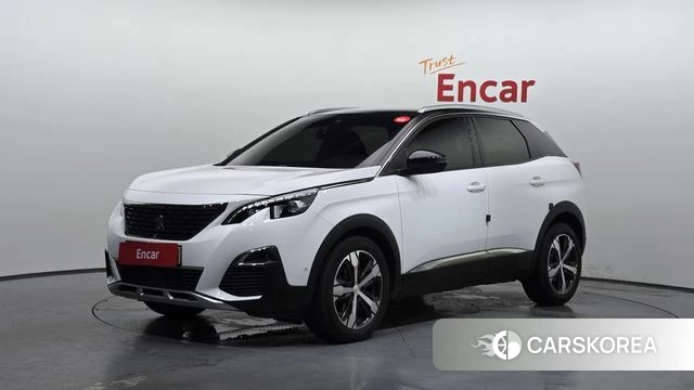 Peugeot 3008 second generation 2021 Белый из Кореи