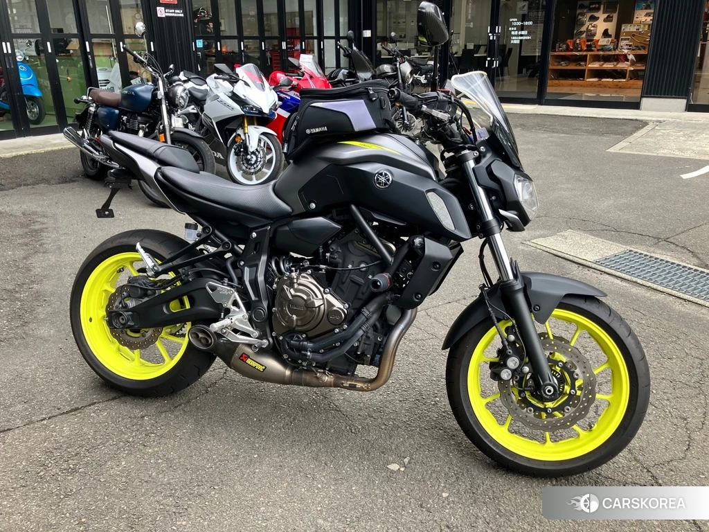 Проданный Yamaha MT-07 ABS 2017 из Японии