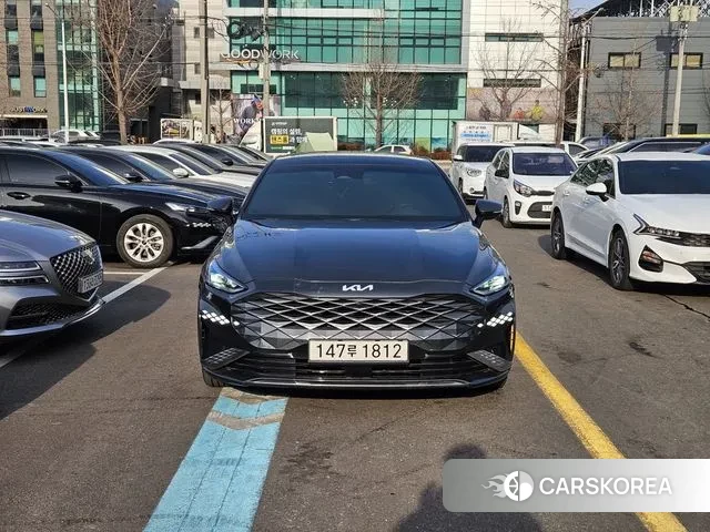 Kia K8 Hybrid 2022 Серый из Кореи
