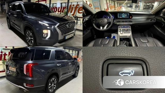 Hyundai Palisade 2021 Серый из Кореи