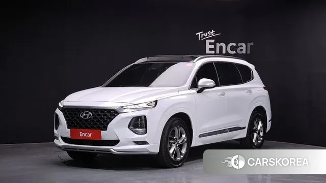 Hyundai Santa Fe TM 2018 Белый из Кореи
