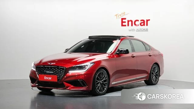 Genesis G80 2018 Красный из Кореи