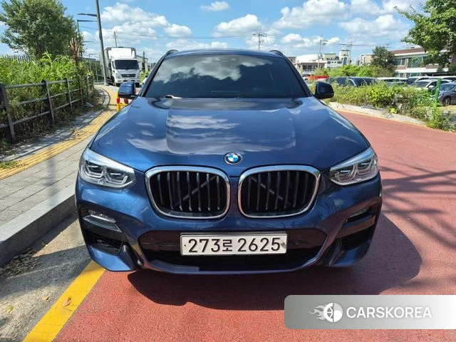 BMW X4 (G02) 2019 Синий из Кореи
