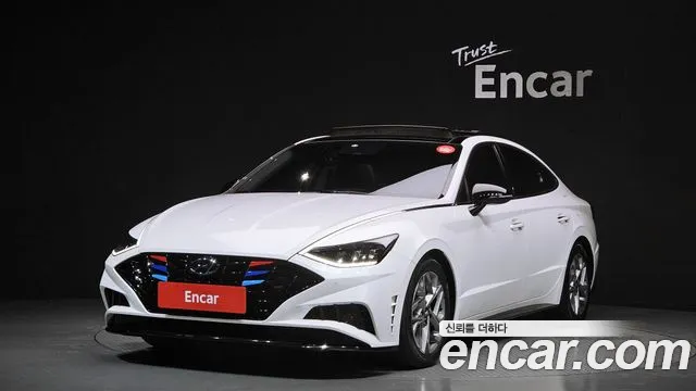 Hyundai Sonata (DN8) 2020 Белый из Кореи