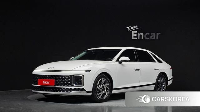 Hyundai Grandeur (GN7) 2023 Белый из Кореи