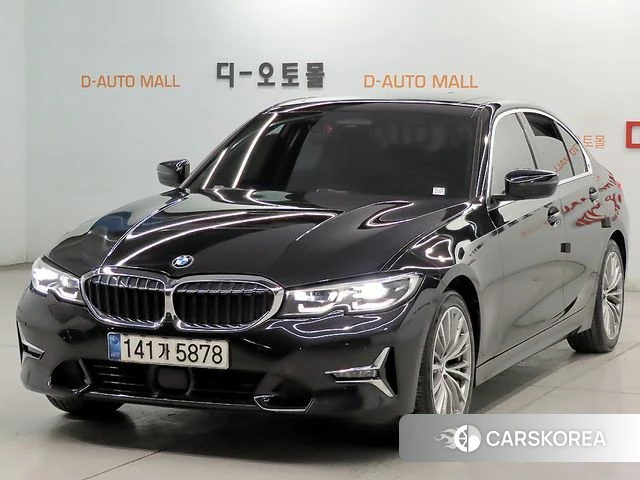 BMW 3 Series (G20) 2021 Черный из Кореи