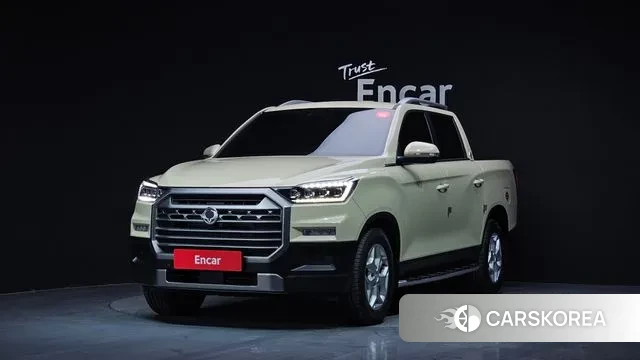 Ssangyong The New Rexton Sport 2023 Жемчужный цвет из Кореи