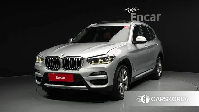 BMW X3 (G01) 2018 Серебряный из Кореи