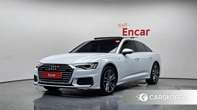 Audi A6 (C8) 2022 Белый из Кореи