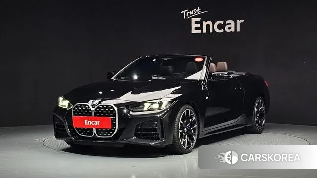 BMW 4 Series (G22) 2024 Черный из Кореи