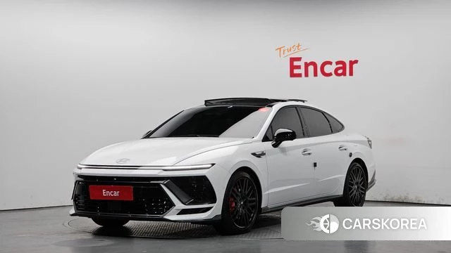 Hyundai Sonata D Edge (DN8) 2025 Белый из Кореи