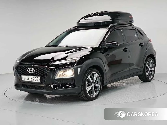 Hyundai Kona 2018 Черный из Кореи