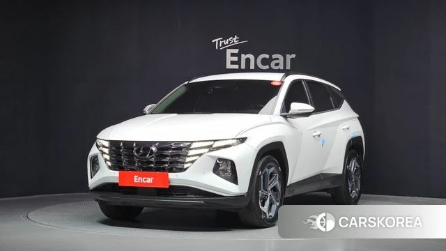 Hyundai Tucson (NX4) 2021 Белый из Кореи