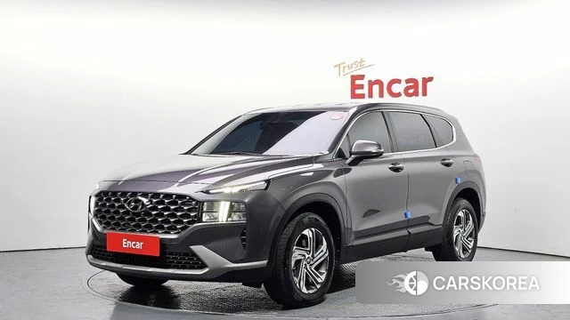 Hyundai The New Santa Fe 2023 Серый из Кореи