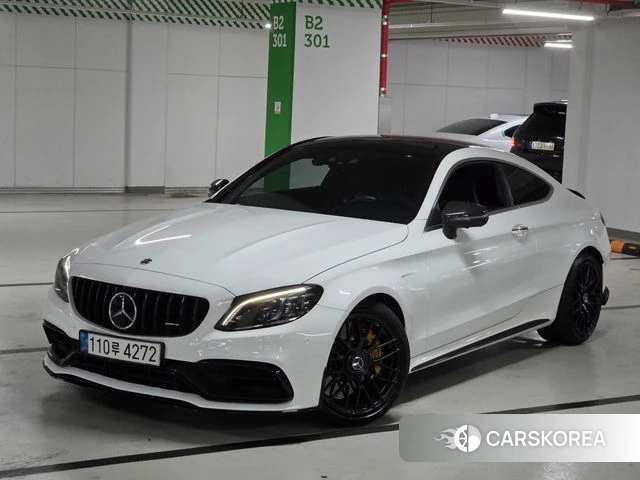 Mercedes-Benz C-Class W205 2020 Белый из Кореи