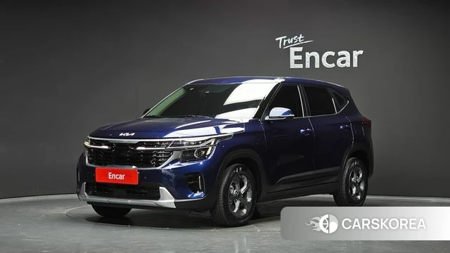 Kia The New Seltos 2023 Синий из Кореи