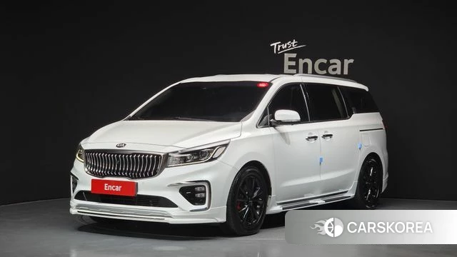 Kia The New Carnival 2018 Белый из Кореи