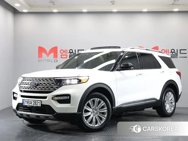 Ford Explorer 6th Generation 2023 Белый из Кореи