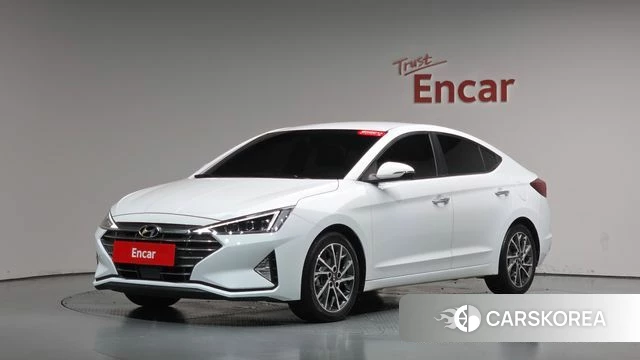 Hyundai The New Avante AD 2018 Белый из Кореи