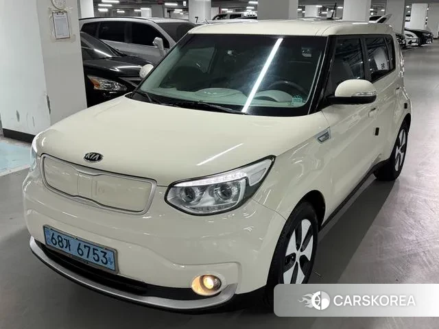 Kia Soul EV 2018 Жемчужный цвет из Кореи