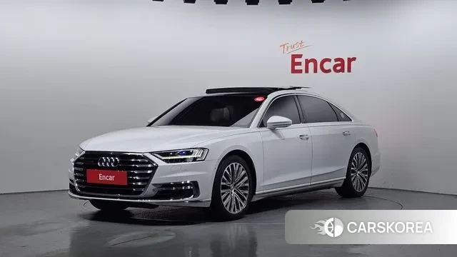 Audi A8 (D5) 2020 Белый из Кореи