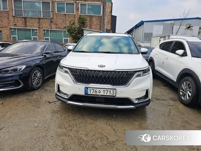 Kia Carnival 4th generation 2021 Белый из Кореи