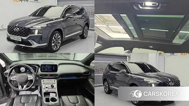Hyundai The New Santa Fe 2020 Синий из Кореи