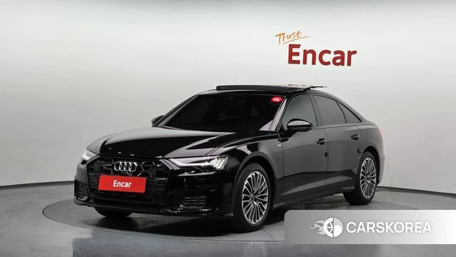 Audi A6 (C8) 2025 Черный из Кореи