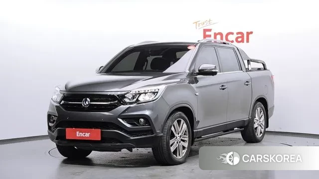 Ssangyong Rexton Sports 2018 Серый из Кореи